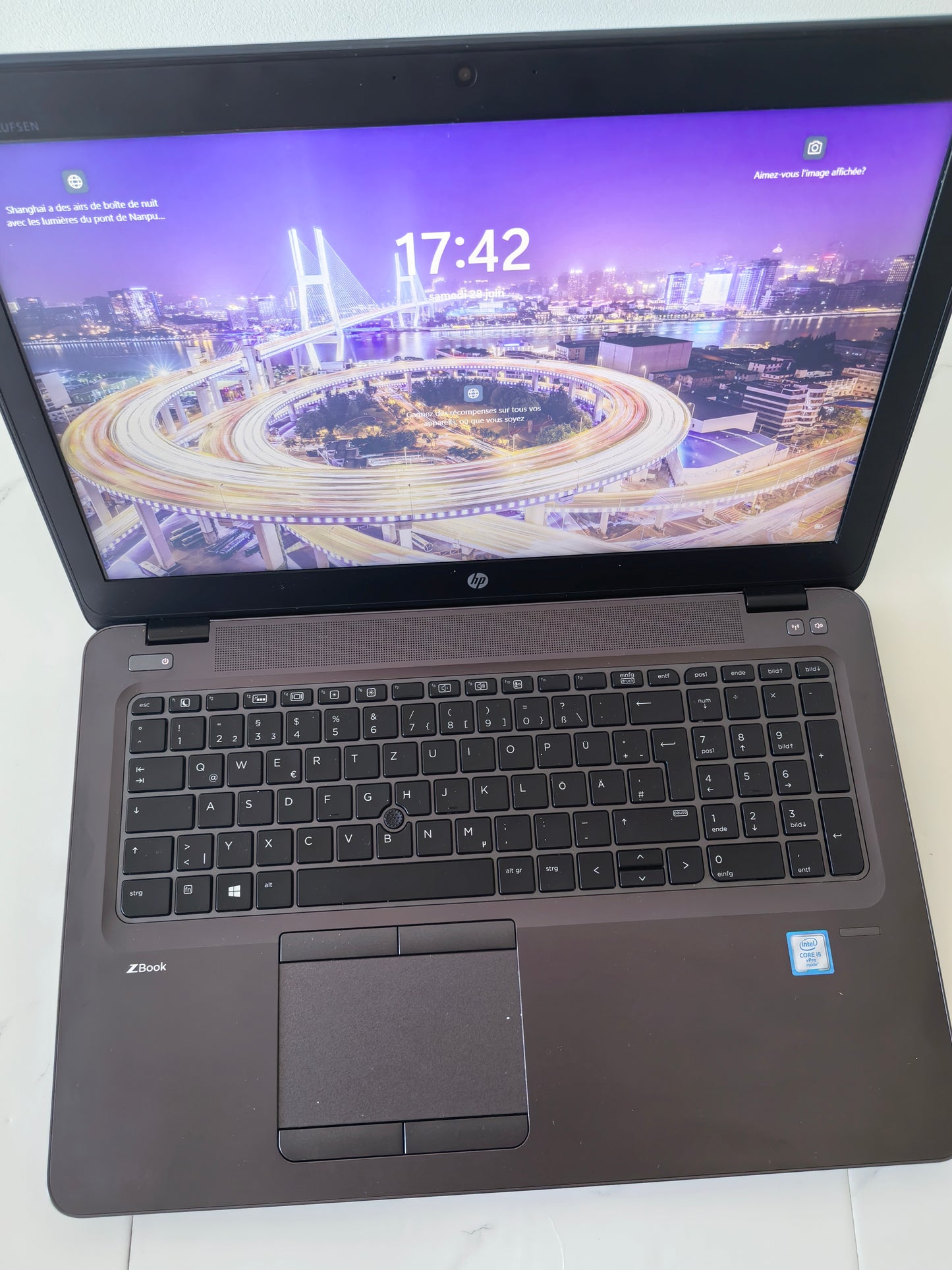 hp zbook 15u g3