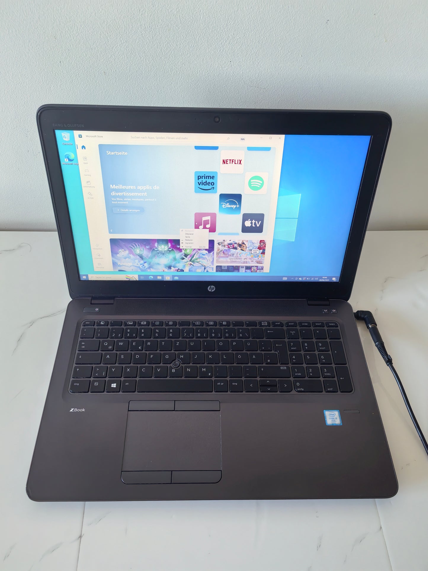 hp zbook 15u g3