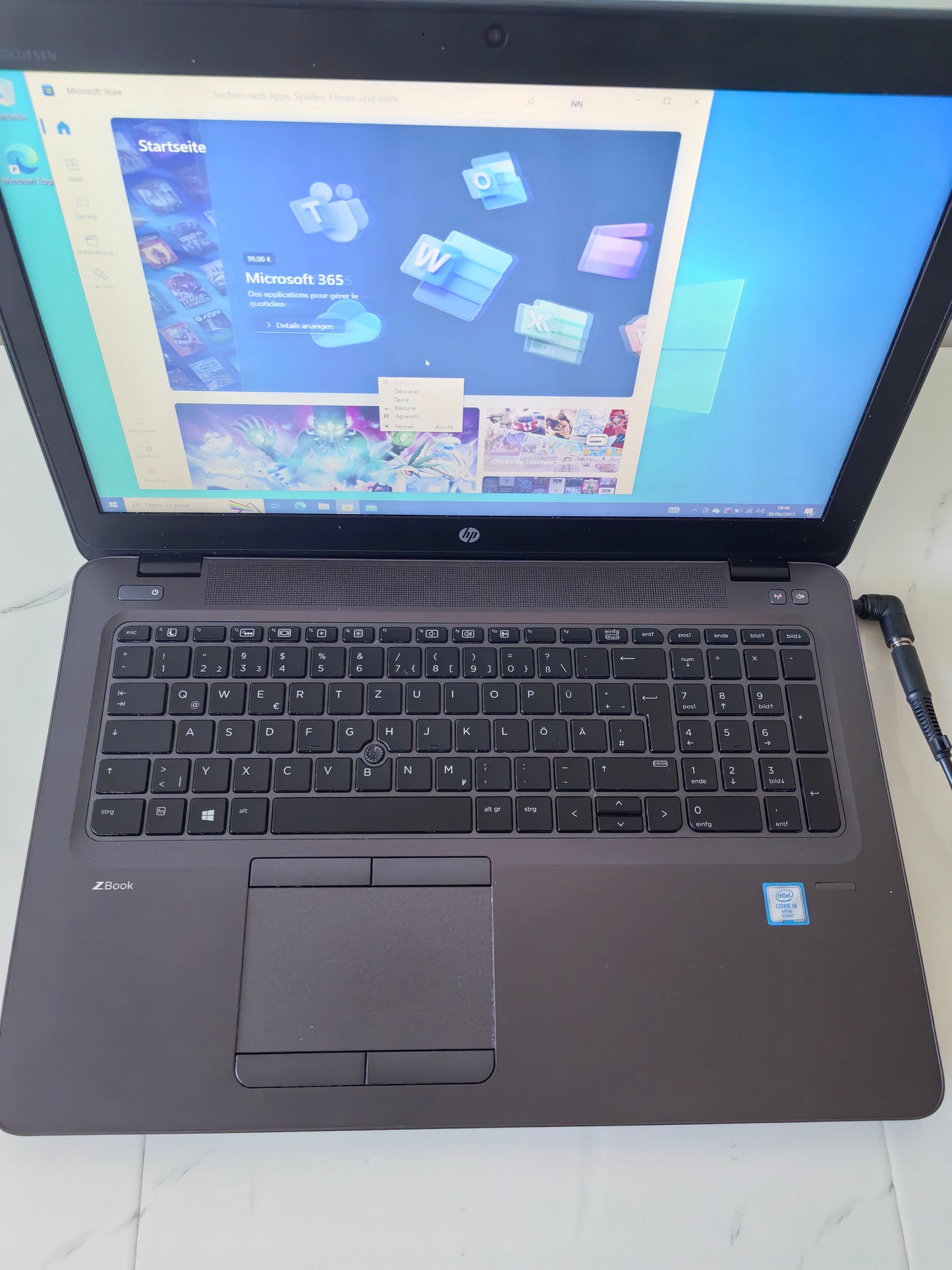 hp zbook 15u g3